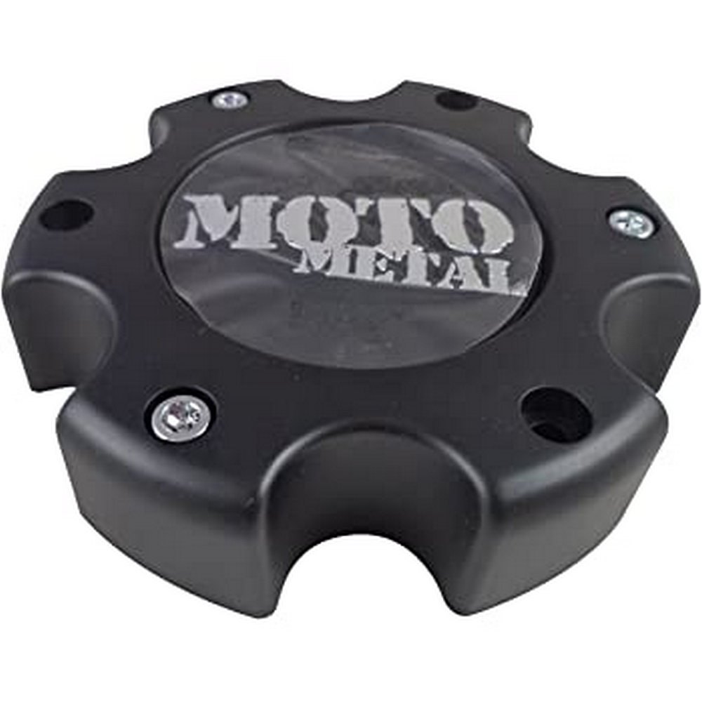 MOTO METAL CAP  MATTE BLACK 6 LUG - MO909B6139YB