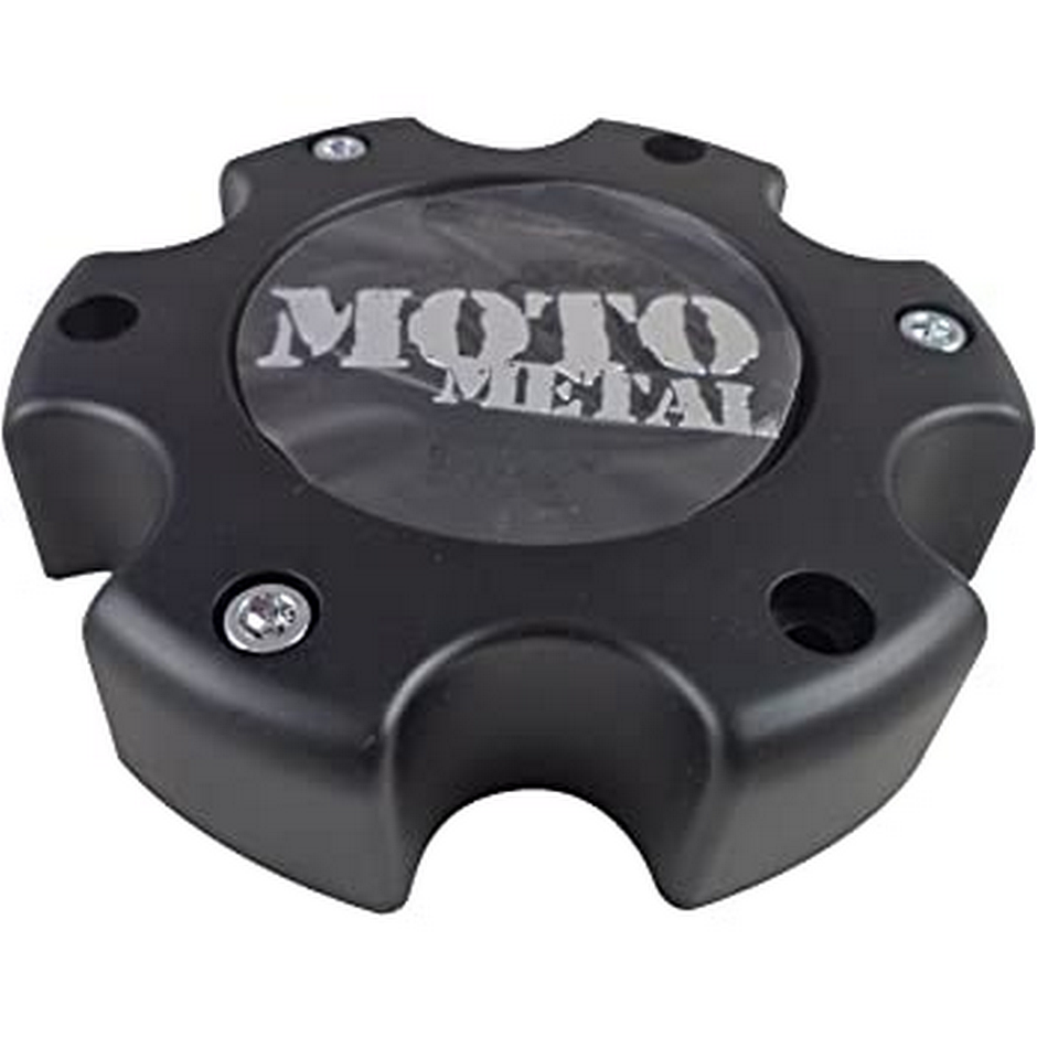 MOTO METAL CAP  MATTE BLACK 6 LUG - MO909B6139YB