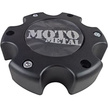 MOTO METAL CAP  MATTE BLACK 6 LUG - MO909B6139YB