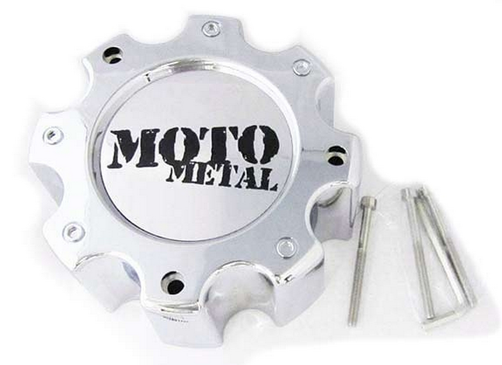 MOTO METAL CAP 8 LUG - CHROME - MO909B8165C