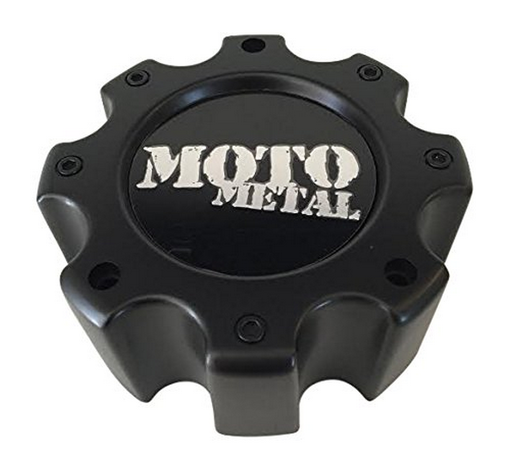 MOTO METAL CAP 8 LUG - MATTE BLACK - MO909B8165YB