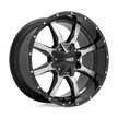 Moto Metal MO970 18x10 6x135/6x139.7 G-BLK MACH - MO97081067324N