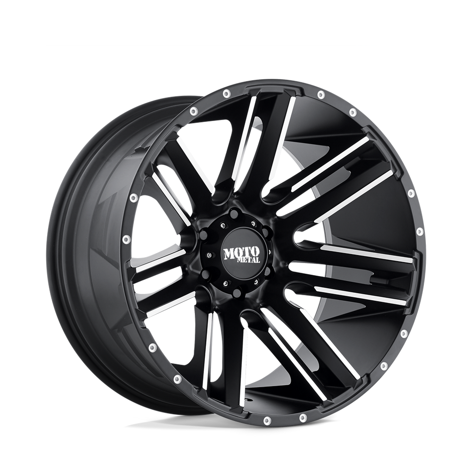 Moto Metal MO978 Razor 20x9 8x180 S-BLK MACH - MO97829088518