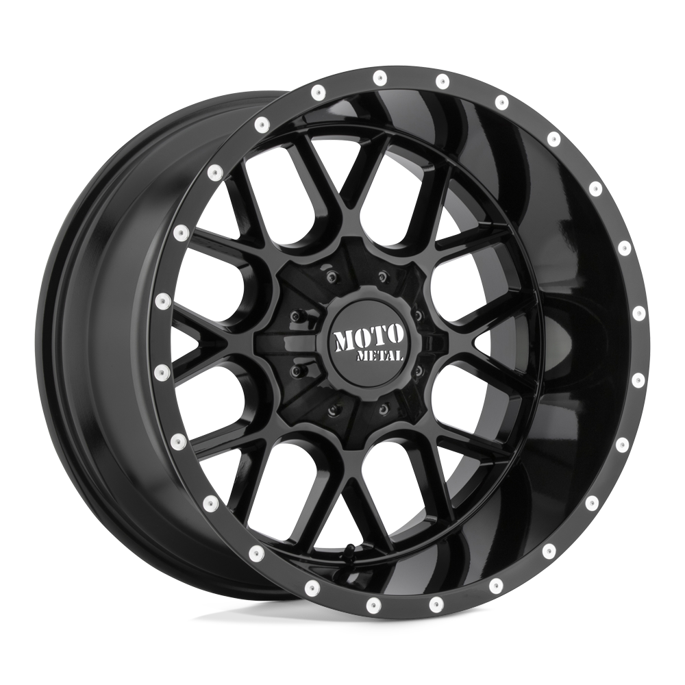 Moto Metal MO986 Siege 20x12 5x127/5x139.7 G-BLK - MO986212353A44N