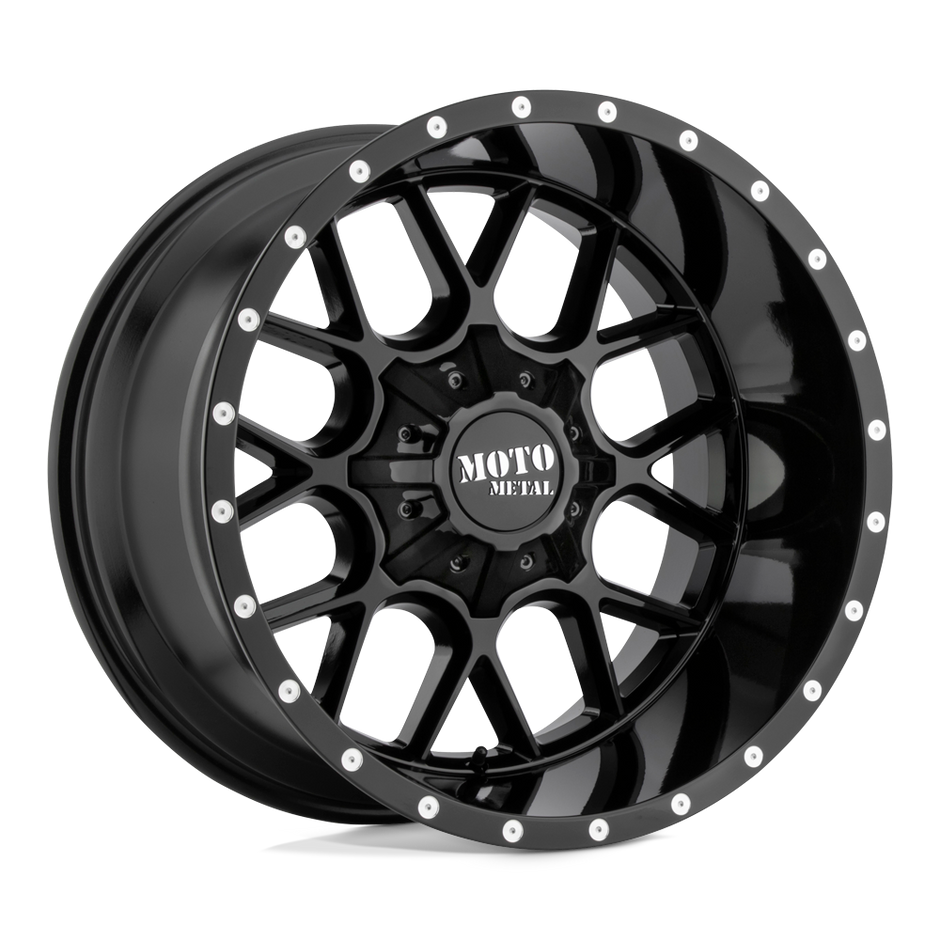 Moto Metal MO986 Siege 20x12 5x127/5x139.7 G-BLK - MO986212353A44N