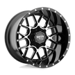 Moto Metal MO986 Siege 20x12 6x135/6x139.7 G-BLK MACH - MO98621267344N