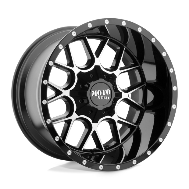 Moto Metal MO986 Siege 20x10 6x135/6x139.7 G-BLK MACH - MO98621067318N