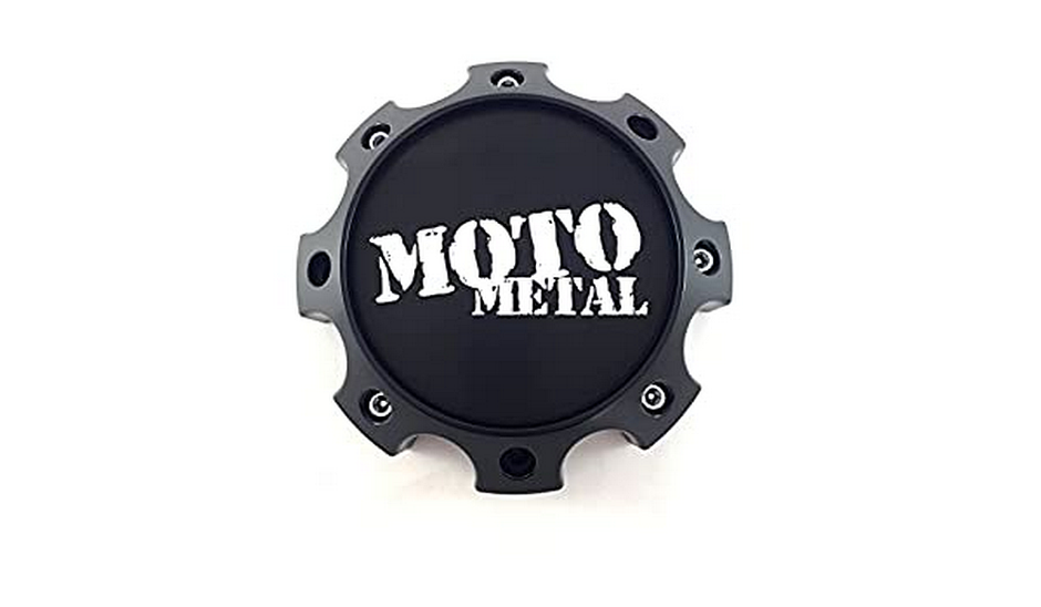 MOTO METAL CAP S-BLACK 8 LUG - MO989S05