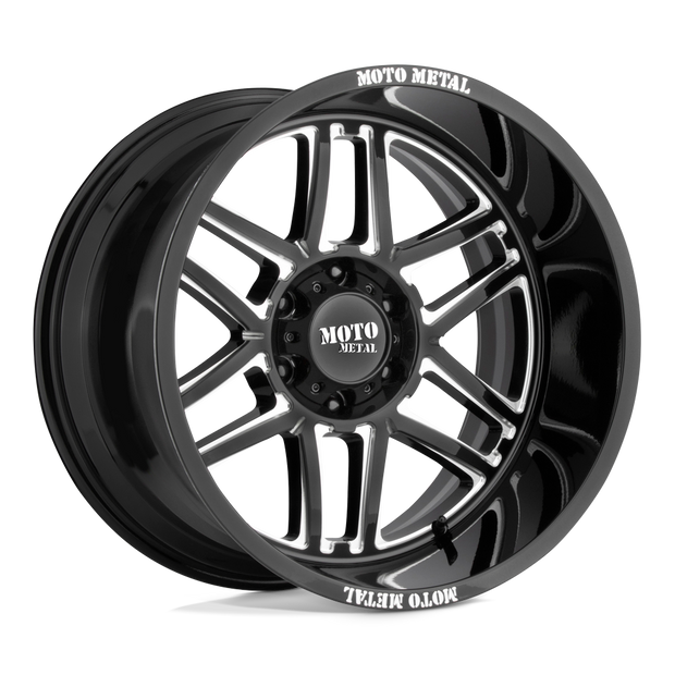 Moto Metal MO992 Folsom 20x10 6x139.7 G-BLK MILL - MO99221068318N
