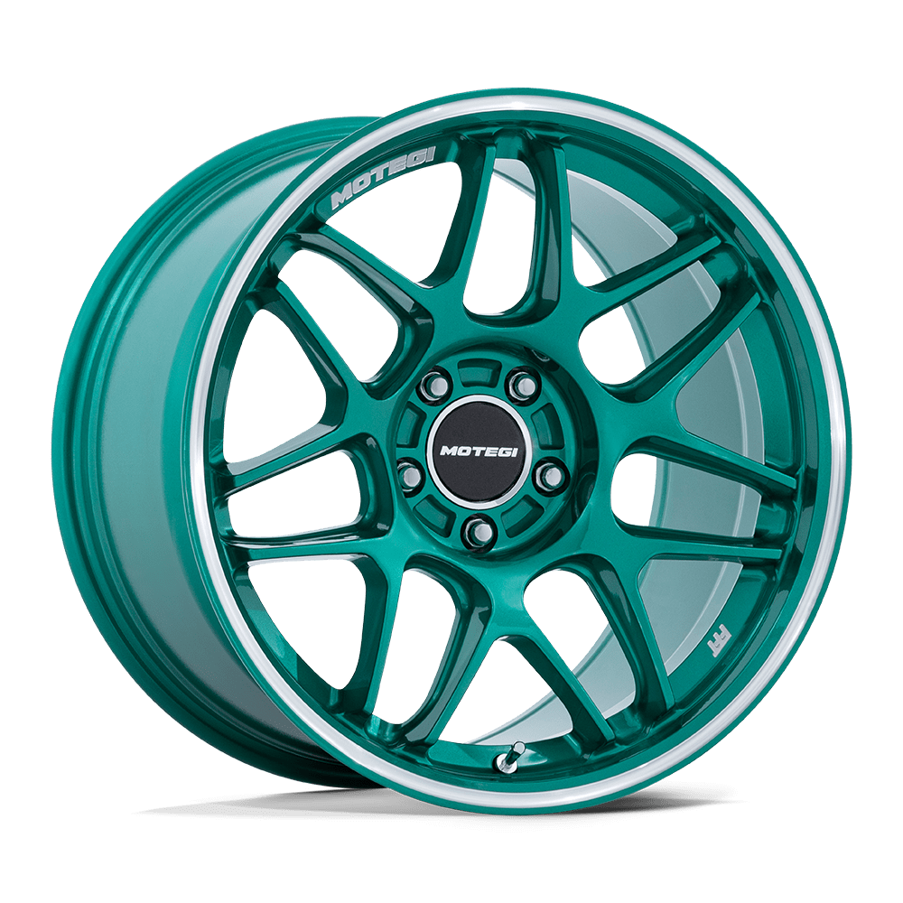 Motegi MR158 Tsubaki 18x10.5 5x114.3 HOK-GRN MCH - MR158ED18051225