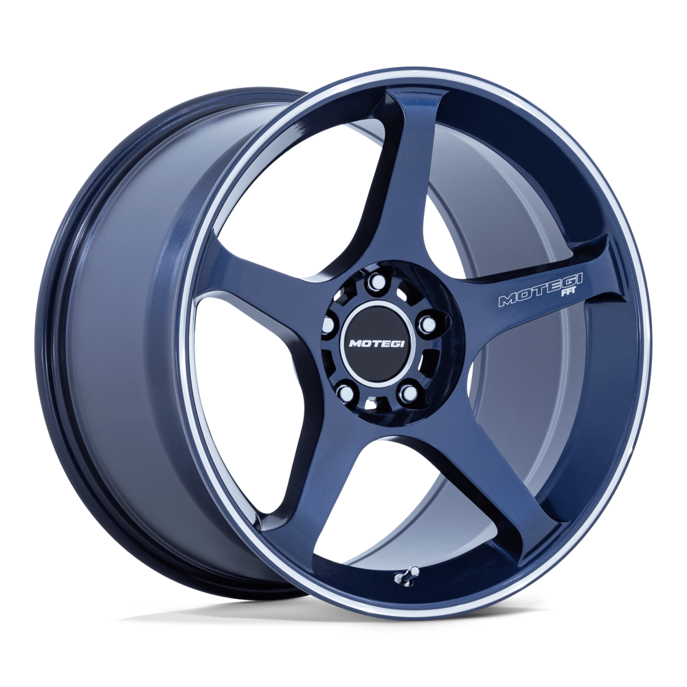 Motegi MR159 Battle V 18x8.5 5x120 OB-BLU MCH - MR159LD18855235