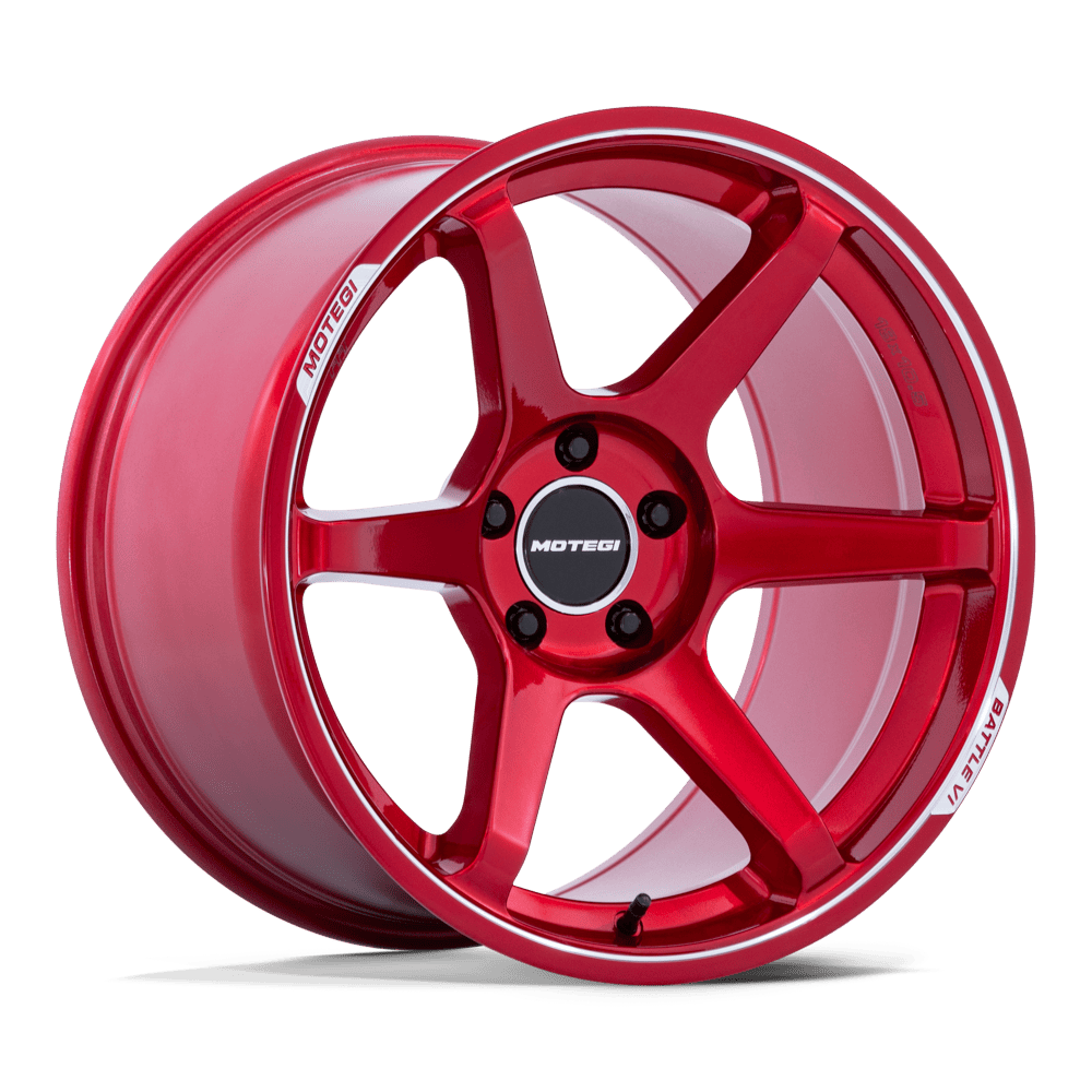Motegi MR160 Battle Vi 18x8.5 5x114.3 CHRY-RED-MCH - MR160QD18851222
