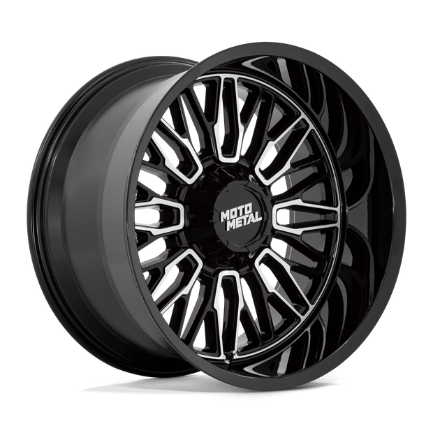 Moto Metal MO809 Stinger 20x10 8x165.1 G-BLK-MACH - MO809BD20108018N