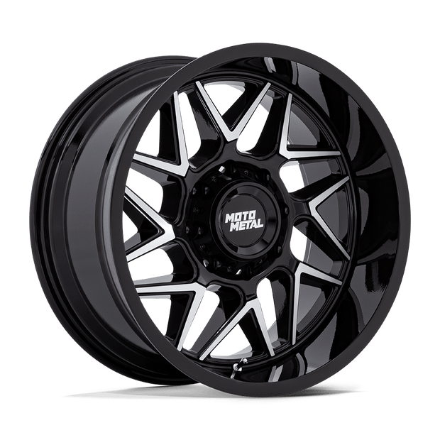 Moto Metal MO812 Turbine 20x9 8x165.1 G-BLK-MCH - MO812BD20908001