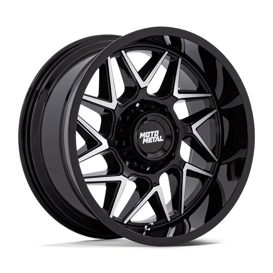 Moto Metal MO812 Turbine 20x9 5x127 G-BLK-MCH - MO812BD20905020