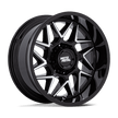 Moto Metal MO812 Turbine 20x10 6x135 G-BLK-MCH - MO812BD20106318N
