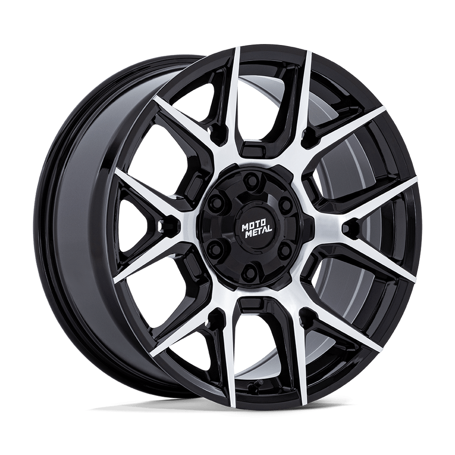 Moto Metal MO813 Mason 17x8.5 6x135/6x139.7 G-BLK-MCH - MO813BD17856712