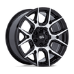 Moto Metal MO813 Mason 22x9 6x135/6x139.7 G-BLK-MCH - MO813BD22906724