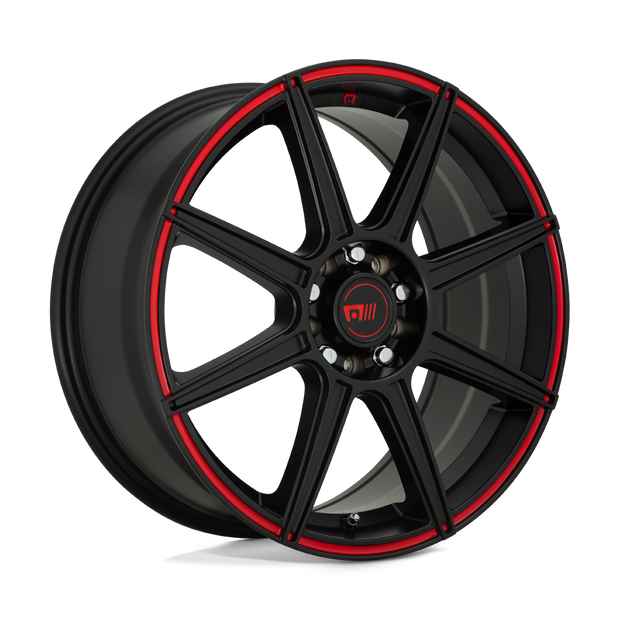 Motegi MR142 CS8 18x8 5x114.3/5x120 S-BLK RED - MR14288017935