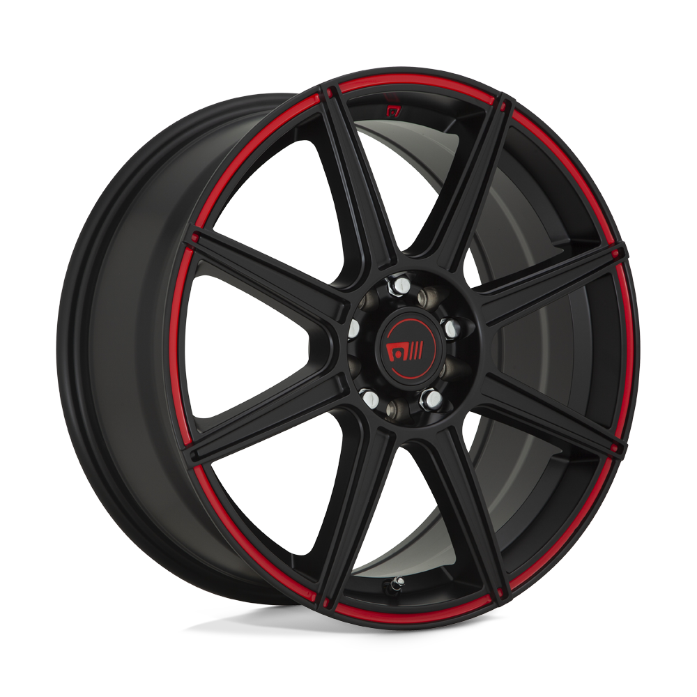 Motegi MR142 CS8 16x7 5x108/5x114.3 S-BLK RED - MR14267001940
