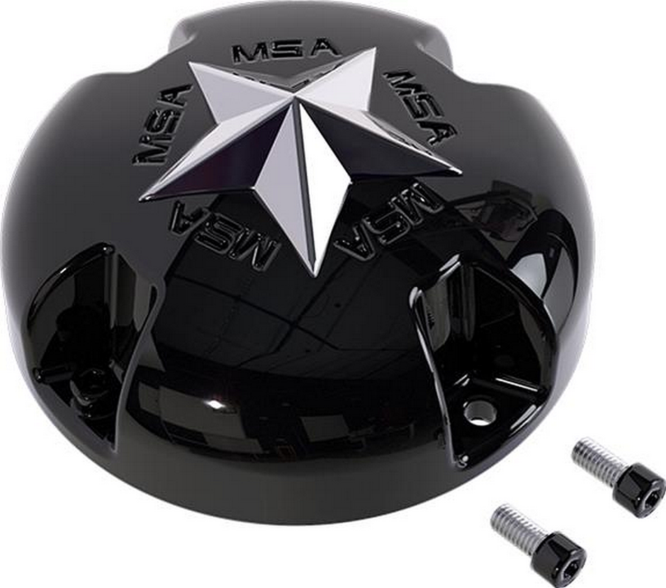 MSA STAR CAP - BOLTON CHR STAR - G-BLK - MSA-CAP-B