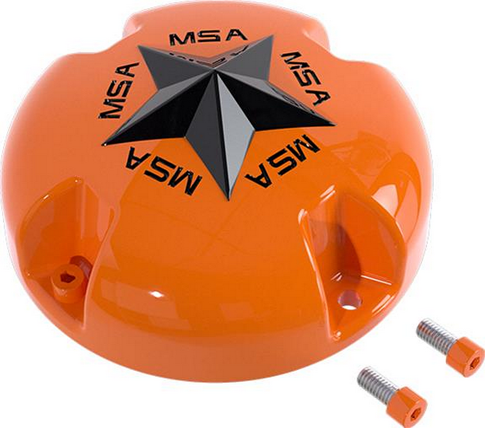 MSA STAR CAP - BOLTON BLACK STAR ORANGE - MSA-CAP-O