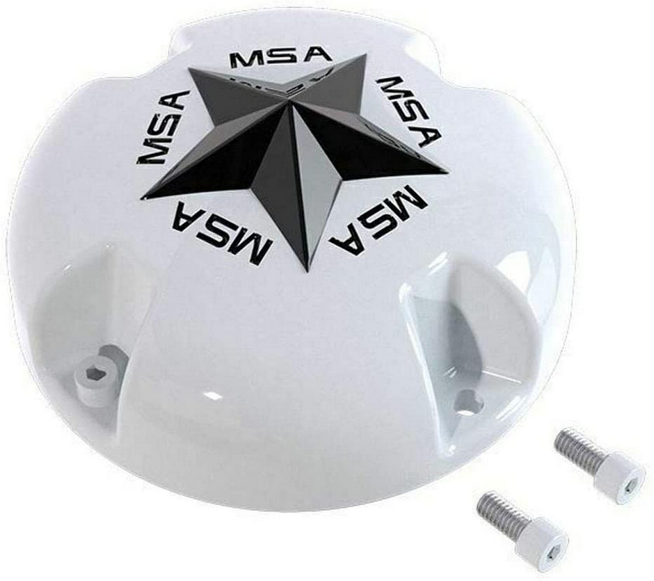 MSA STAR CAP - BOLTON BLACK STAR - WHITE - MSA-CAP-W