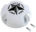 MSA STAR CAP - BOLTON BLACK STAR - WHITE - MSA-CAP-W
