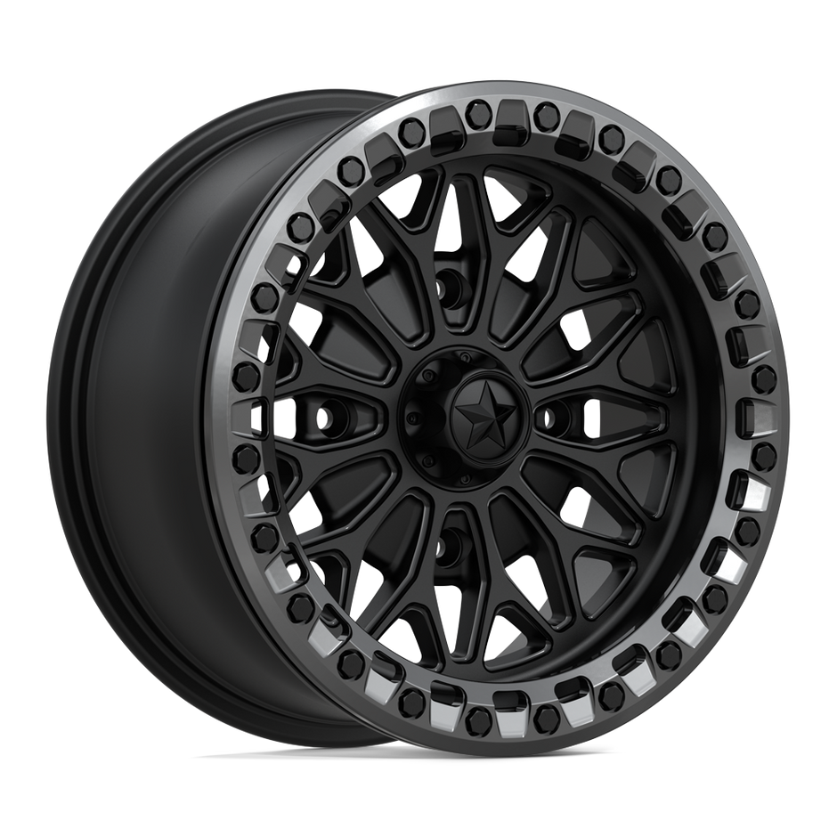 MSA Offroad Wheels MA53 Bolo UTV Beadlock 15x7 4x137 M-BLK G-GNMTL - MA053MA15704810