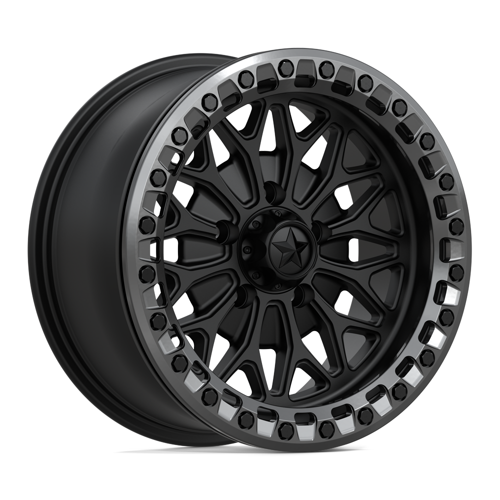 MSA Offroad Wheels MA53 Bolo UTV Beadlock 15x7 5x114.3 M-BLK G-GNMTL - MA053MA15701210