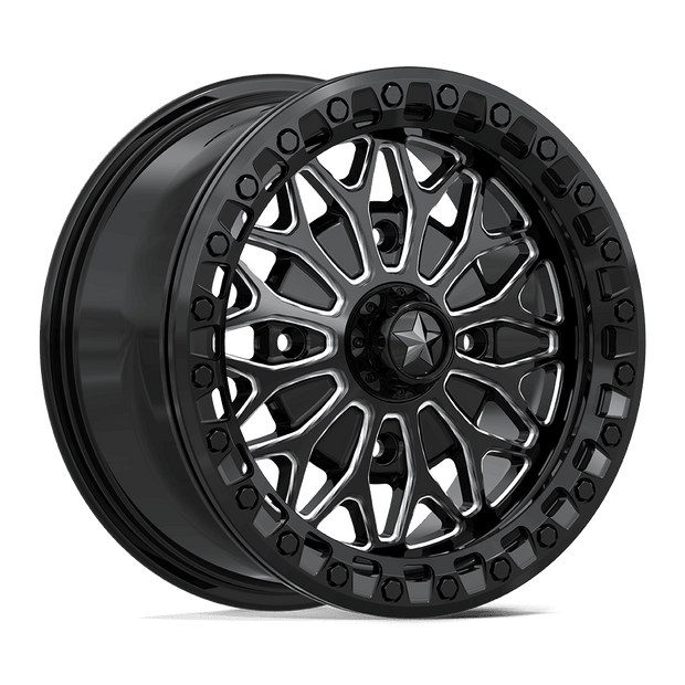 MSA Offroad Wheels MA53 Bolo UTV Beadlock 15x7 4x110 G-BLK-MILL - MA053BE15704038