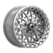 MSA Offroad Wheels MA53 Bolo UTV Beadlock 15x7 5x114.3 G-SLV-MCH - MA053SD15701238