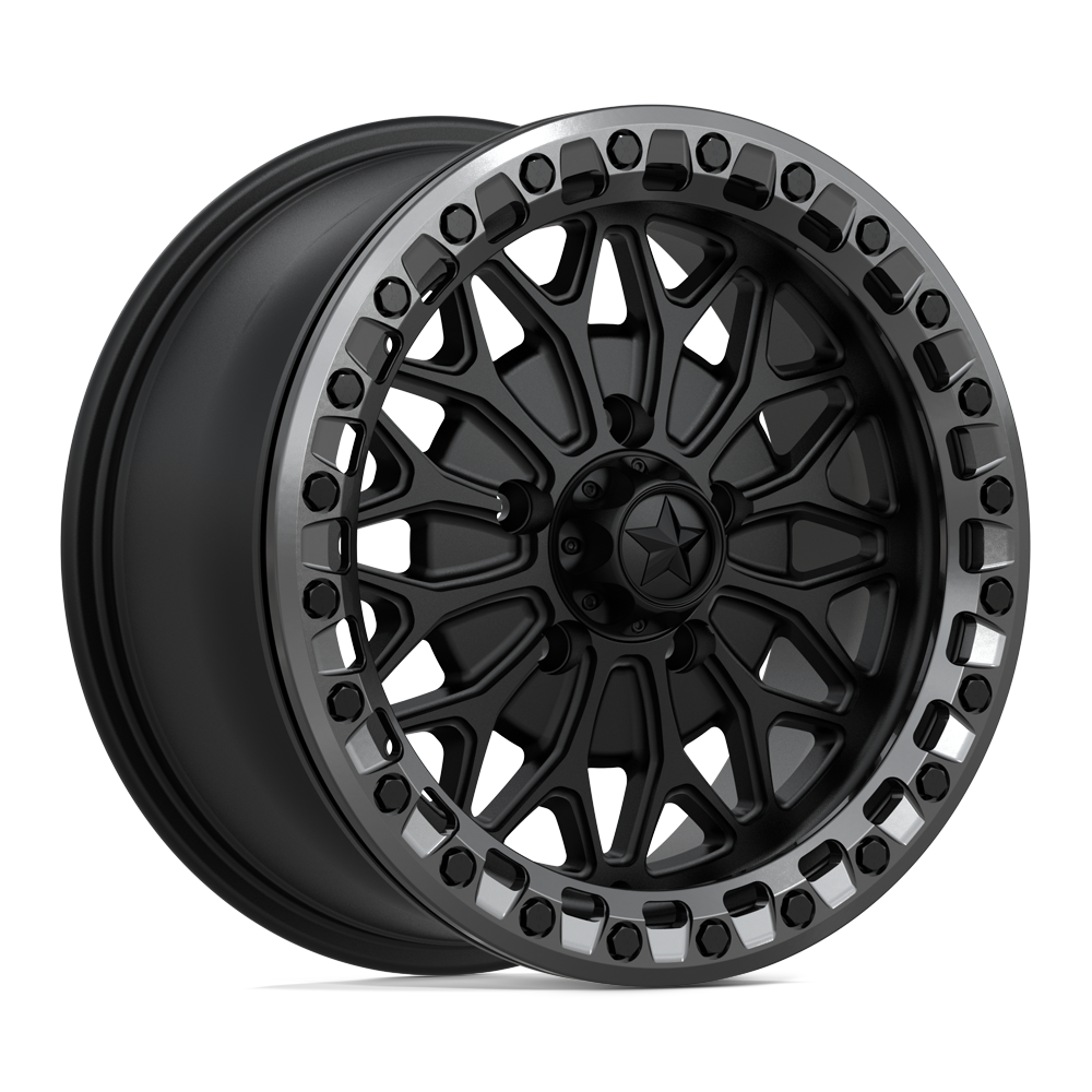 MSA Offroad Wheels MA53 Bolo UTV Beadlock 15x7 5x114.3 M-BLK G-GNMTL - MA053MA15701238