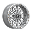 MSA Offroad Wheels MA53 Bolo UTV Beadlock 18x7 4x137 G-SLV-MCH - MA053SD18704810