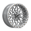 MSA Offroad Wheels MA53 Bolo UTV Beadlock 18x7 5x114.3 G-SLV-MCH - MA053SD18701210