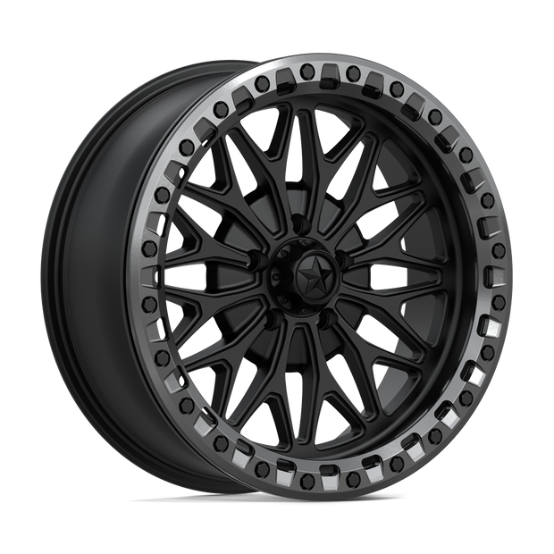 MSA Offroad Wheels MA53 Bolo UTV Beadlock 18x7 5x114.3 M-BLK G-GNMTL - MA053MA18701210