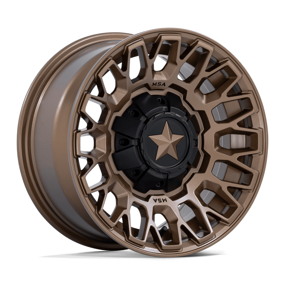 MSA Offroad Wheels M50 Clubber UTV 14x7 4x137/4x156 M-BRNZ - MA050ZX14704A10