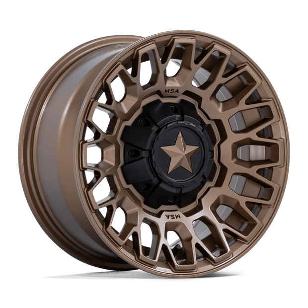 MSA Offroad Wheels M50 Clubber UTV 14x7 4x137/4x156 M-BRNZ - MA050ZX14704A10