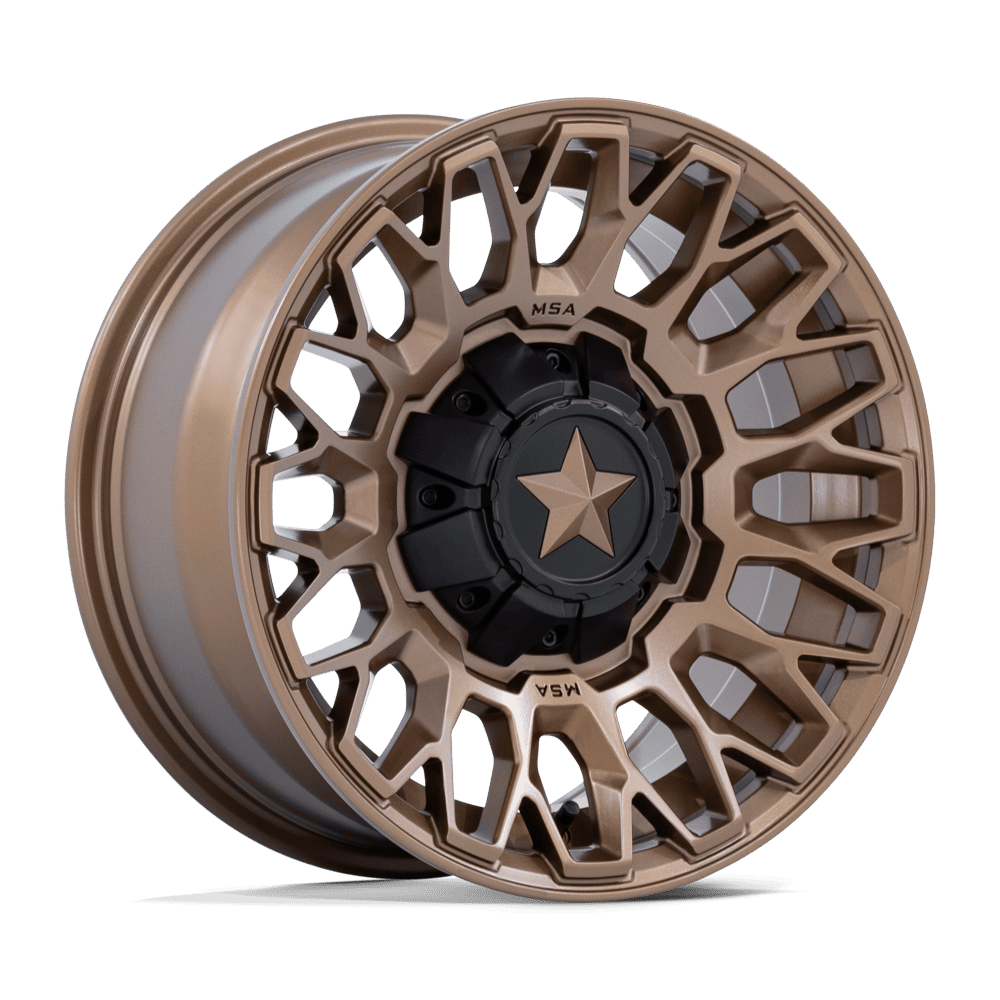 MSA Offroad Wheels M50 Clubber UTV 15x7 4x137/4x156 M-BRNZ - MA050ZX15704A10