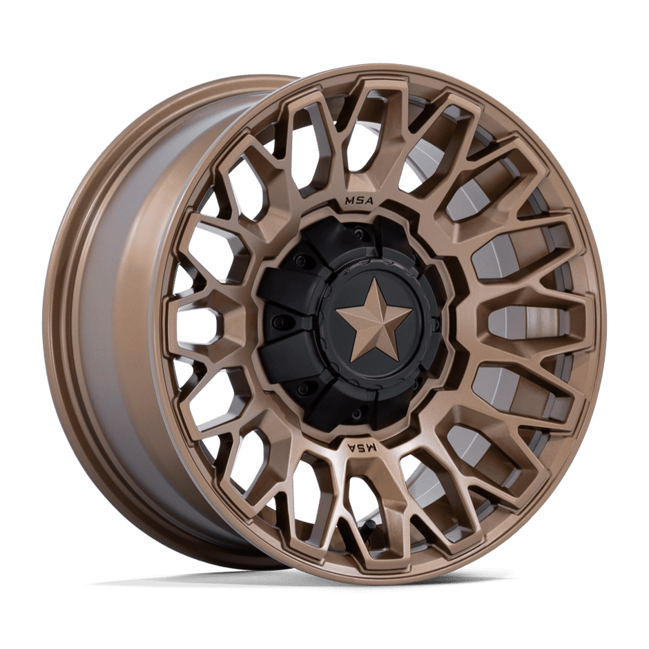MSA Offroad Wheels M50 Clubber UTV 15x7 4x137/4x156 M-BRNZ - MA050ZX15704A10