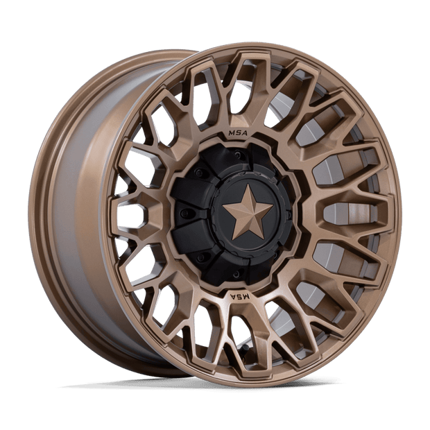 MSA Offroad Wheels M50 Clubber UTV 15x7 4x137/4x156 M-BRNZ - MA050ZX15704A10