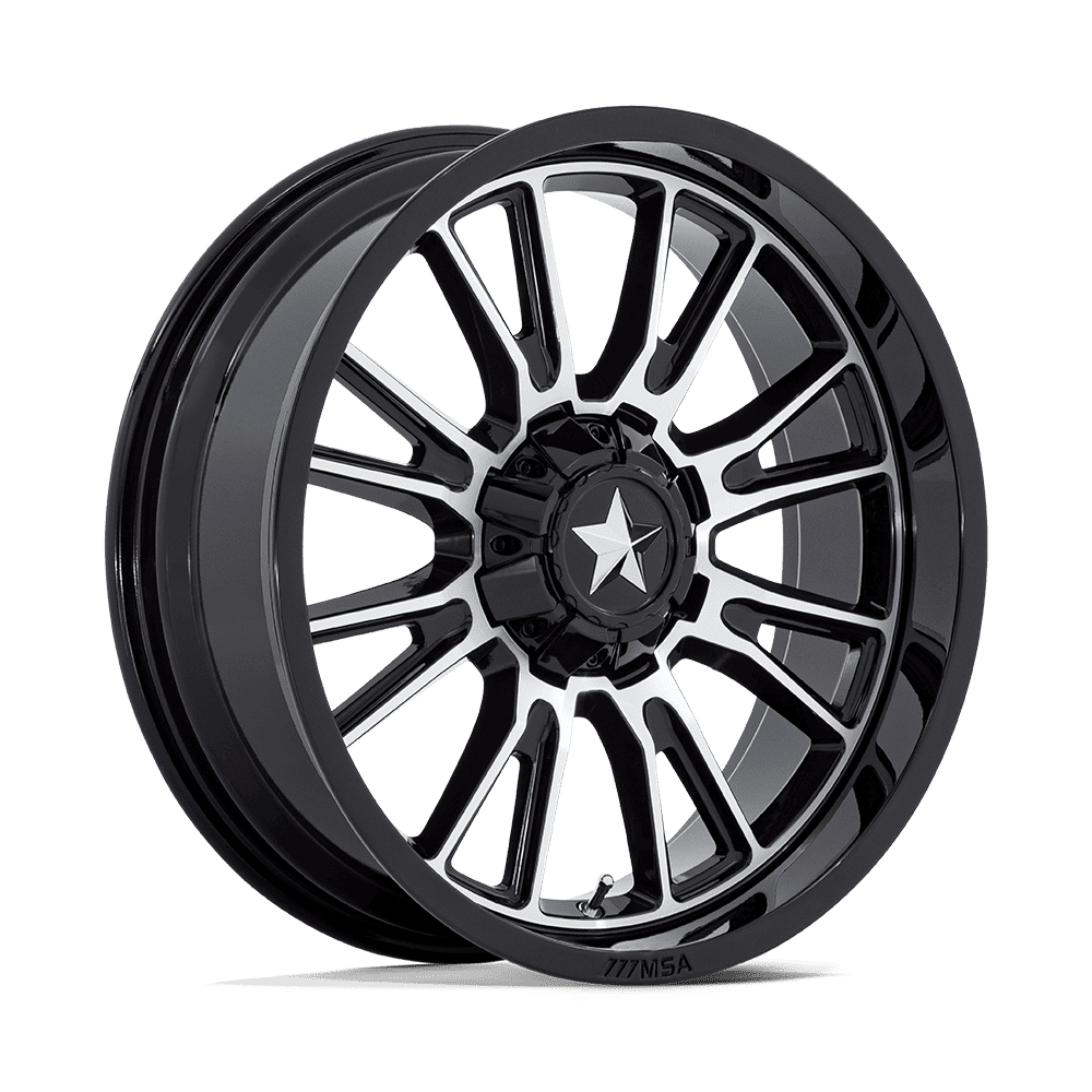 MSA Offroad Wheels M51 Thunderlips UTV 14x7 4x137/4x156 G-BLK MCH - MA051BD14704A10