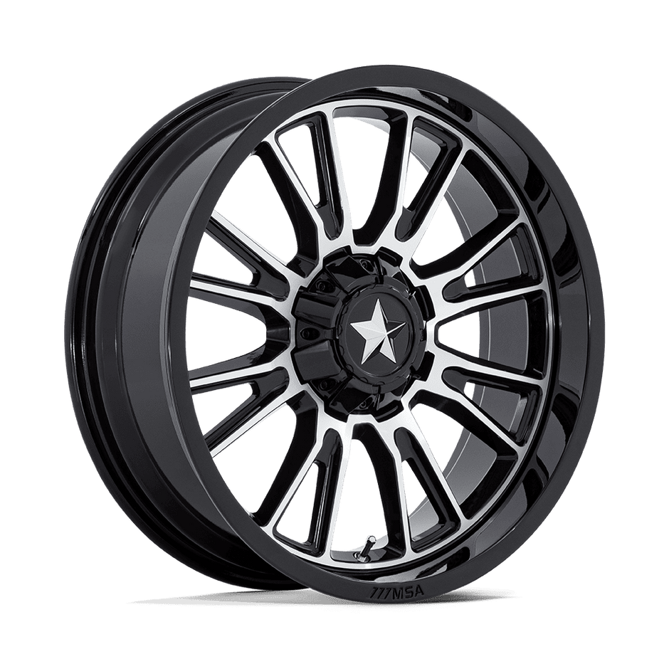MSA Offroad Wheels M51 Thunderlips UTV 22x7 4x137/4x156 G-BLK MCH - MA051BD22704A00