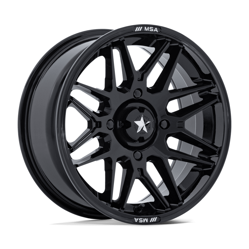 MSA Offroad Wheels M52 Radar UTV 15x7 4x137 G-BLK - MA052BX15704810