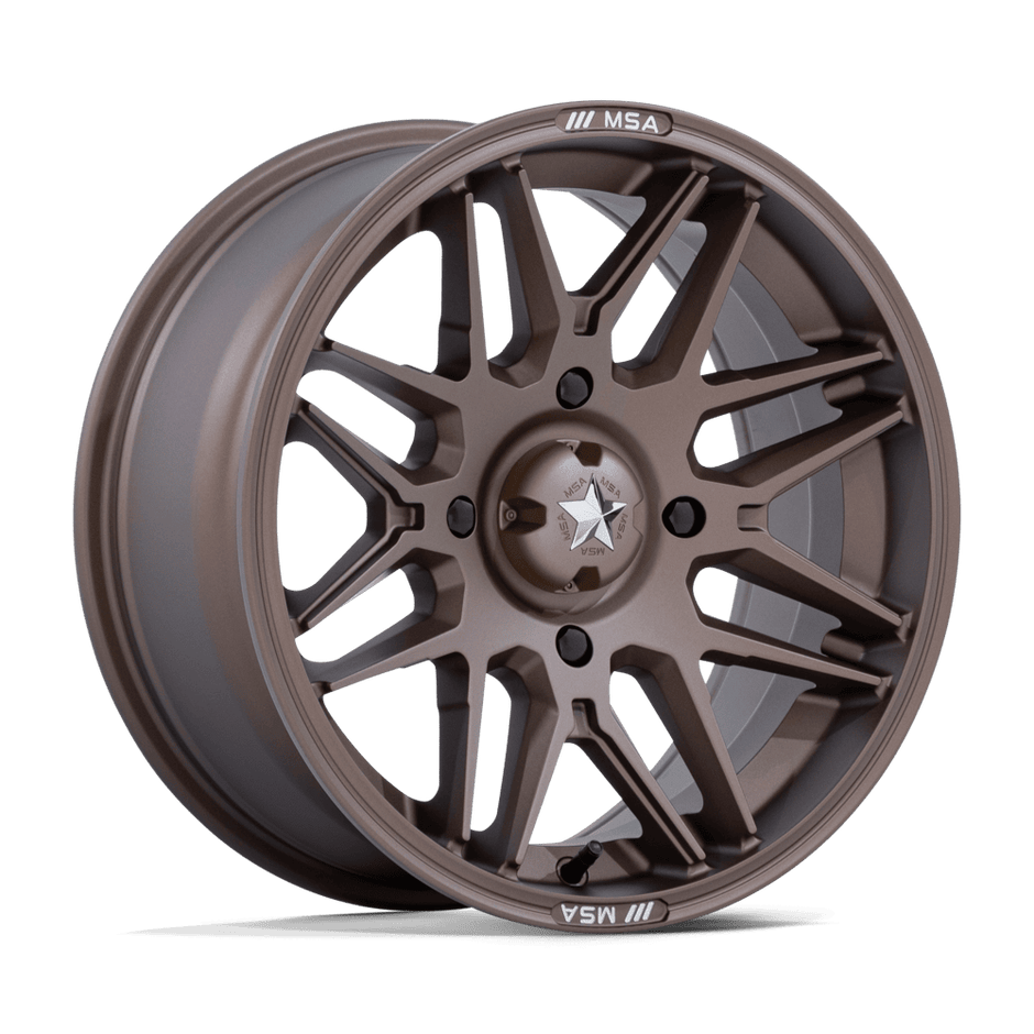 MSA Offroad Wheels M52 Radar UTV 14x7 5x114.3 M-BRNZ - MA052ZX14701210