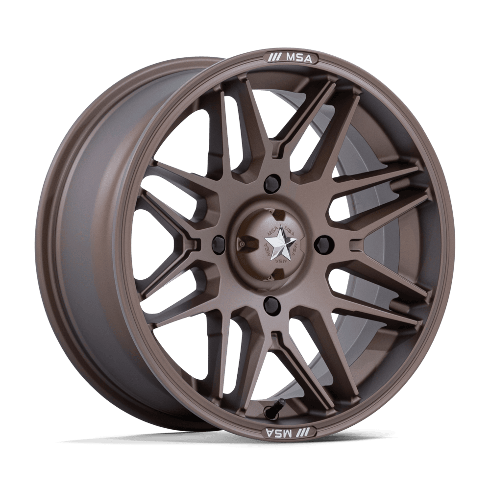MSA Offroad Wheels M52 Radar UTV 15x7 4x137 M-BRNZ - MA052ZX15704810