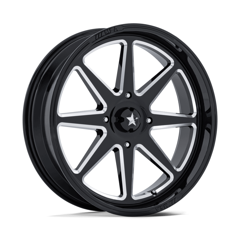 MSA Offroad Wheels M54 Spark UTV 24x7 4x137 G-BLK-MILL - MA054BE24704800