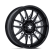 MSA Offroad Wheels M55 Commander UTV 20x7 4x137/4x156 G-BLK-MILL - MA055BE20704A00