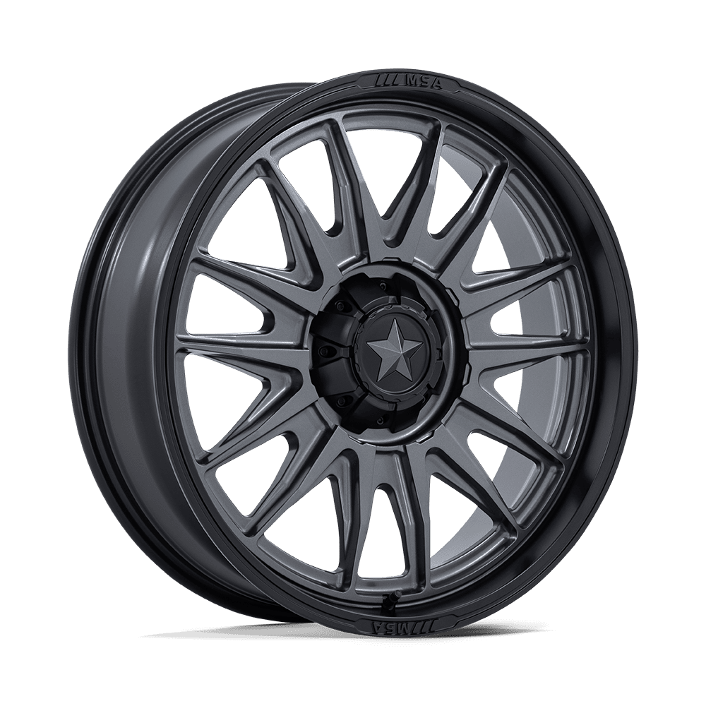 MSA Offroad Wheels M55 Commander UTV 22x7 5x114.3 M-GMTL MB-LP - MA055AB22701200