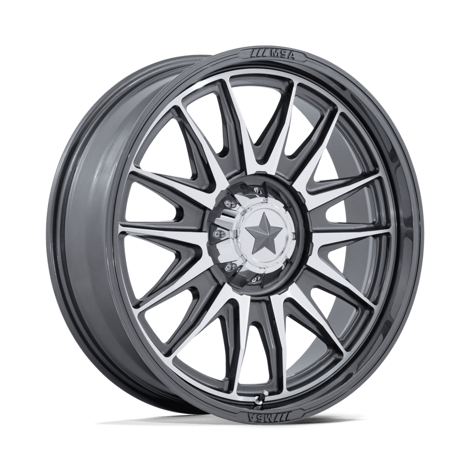 MSA Offroad Wheels M55 Commander UTV 24x7 4x137/4x156 PLTNM MCH-FC - MA055AD24704A00